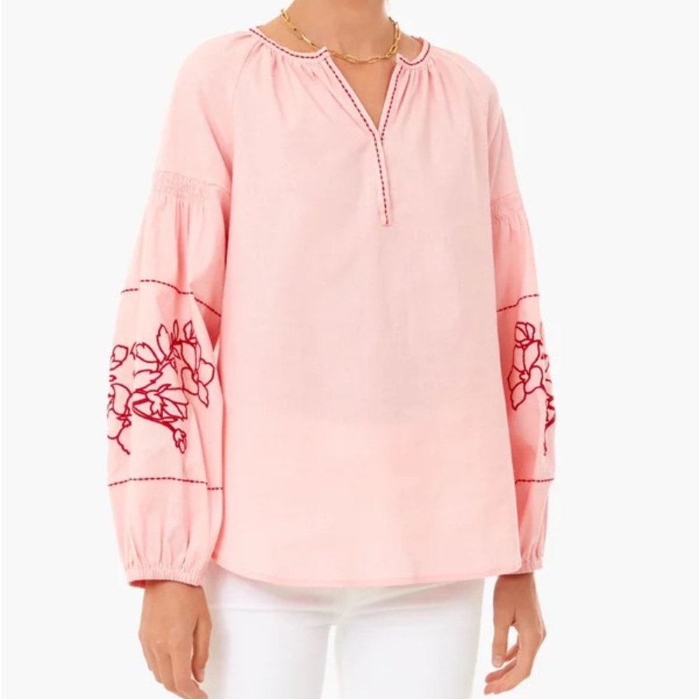 Women's Bermuda Pink Elliana Tuckernuck Blouse